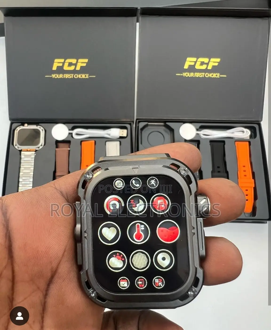 Fcf Usa4 In1 Smart Watch(2.4" HD TFT Ips Display)