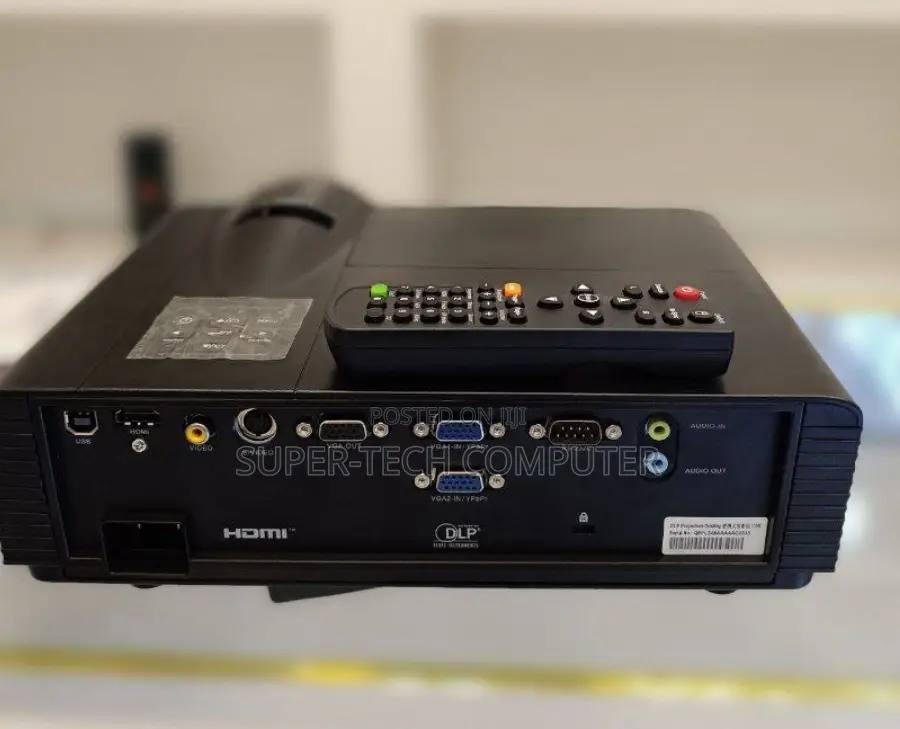 Brand New With Manual and Cartoon Optoma Projector