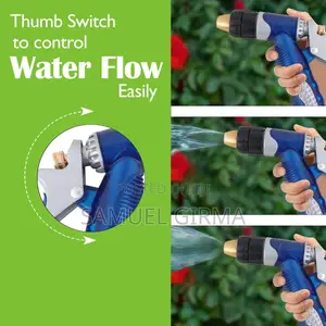 ~High Pressure Spray Gun Set For Irrigation, Floor Cleaning,