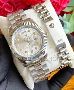 Rolex Watch With Bracelet + Luxury Watch Box