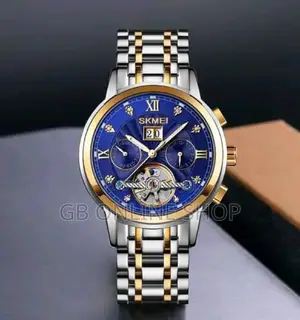 SKMEI Mechanical Stainless Steel Automatic Luxury Watch