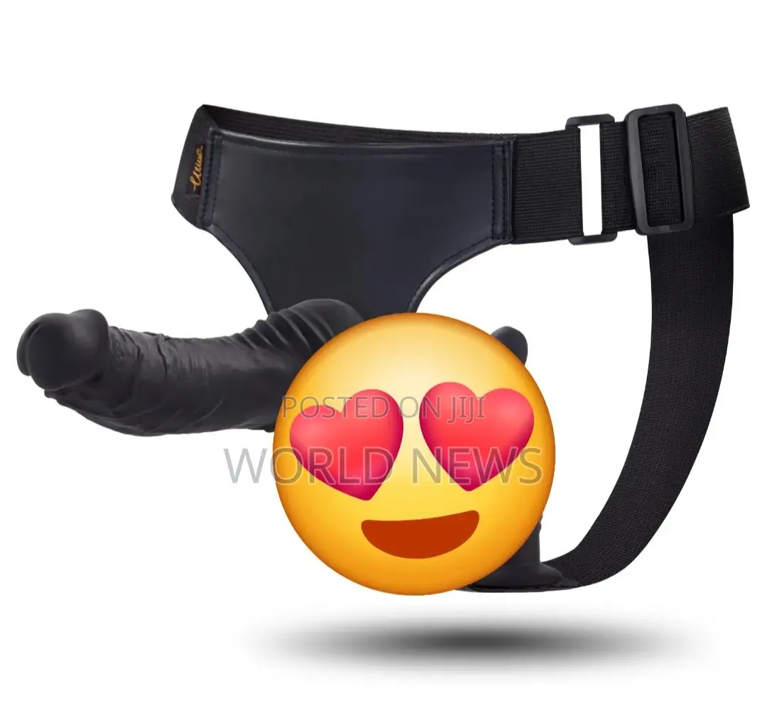 Black Dildo With Strapon
