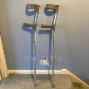 ክራንች Forearm Crutches?(2 Units, Open Cuff), Folding Crutches