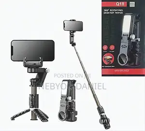 Q18 Stabilizer Selfie Stick Tripod