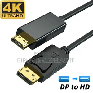 Display Port (Dp) to Hdmi Cable 1.8 Meter