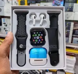 ብራንድ ስማርት ሰአት + Airpod + 2 ተቀያሪ የሲልከን ማሰሪያ ከልዩ ቅናሽ ጋር እነሆ!
