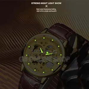 Tevise Automatic Laser Strap Watch