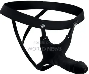 Back Form Dildo With Strap-On