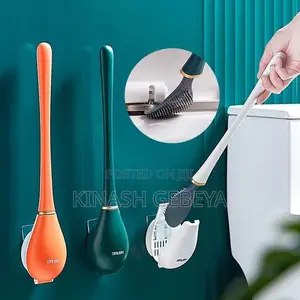 Toilet Cleaner Silicone Brush(የሽንት ቤት ማፅጃ)