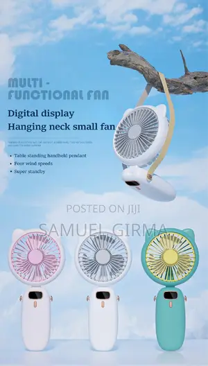 √Cat Ear Mini Fan