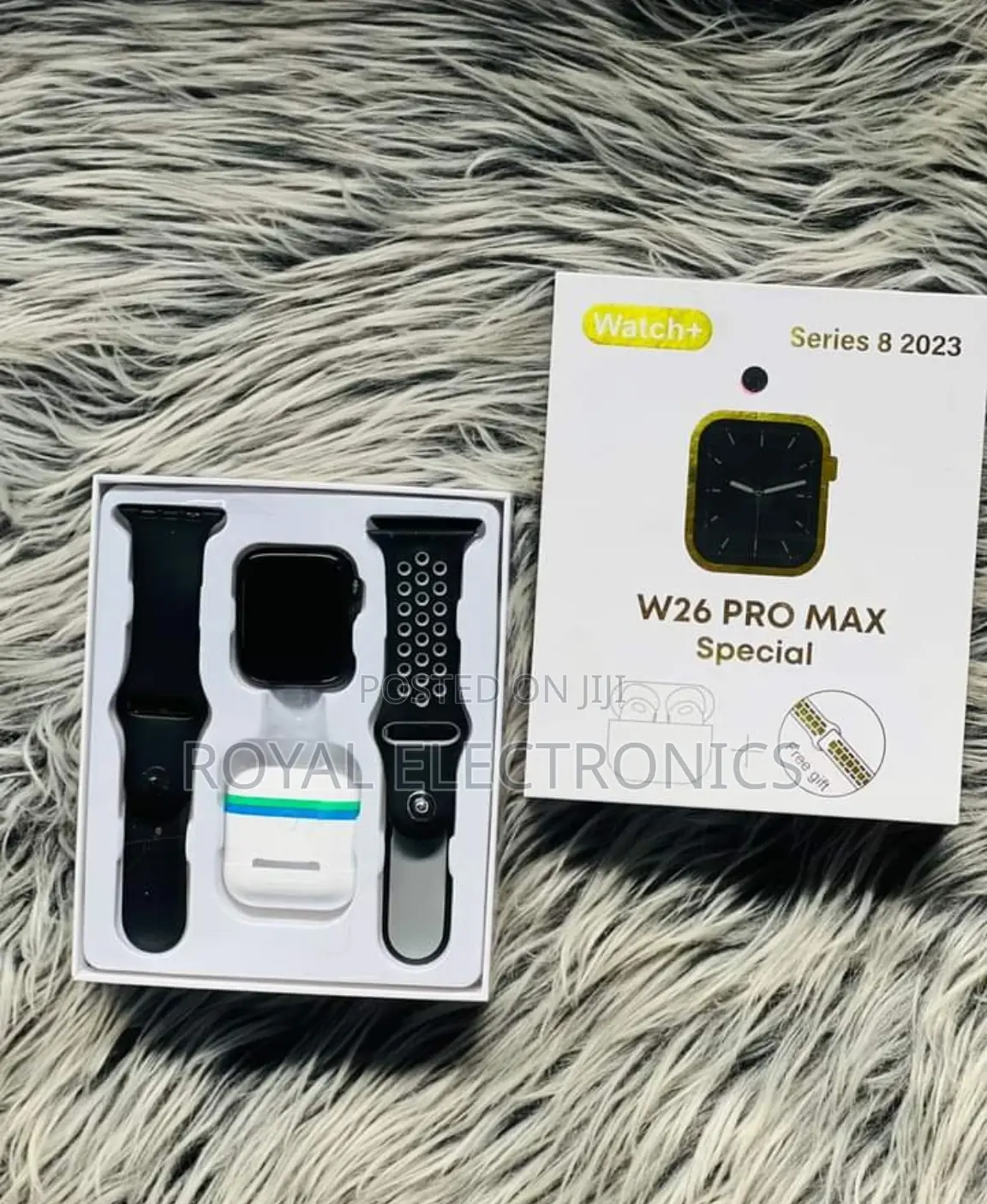 Series 8 Watch ++ Airpods ++ 2 Silicone Straps