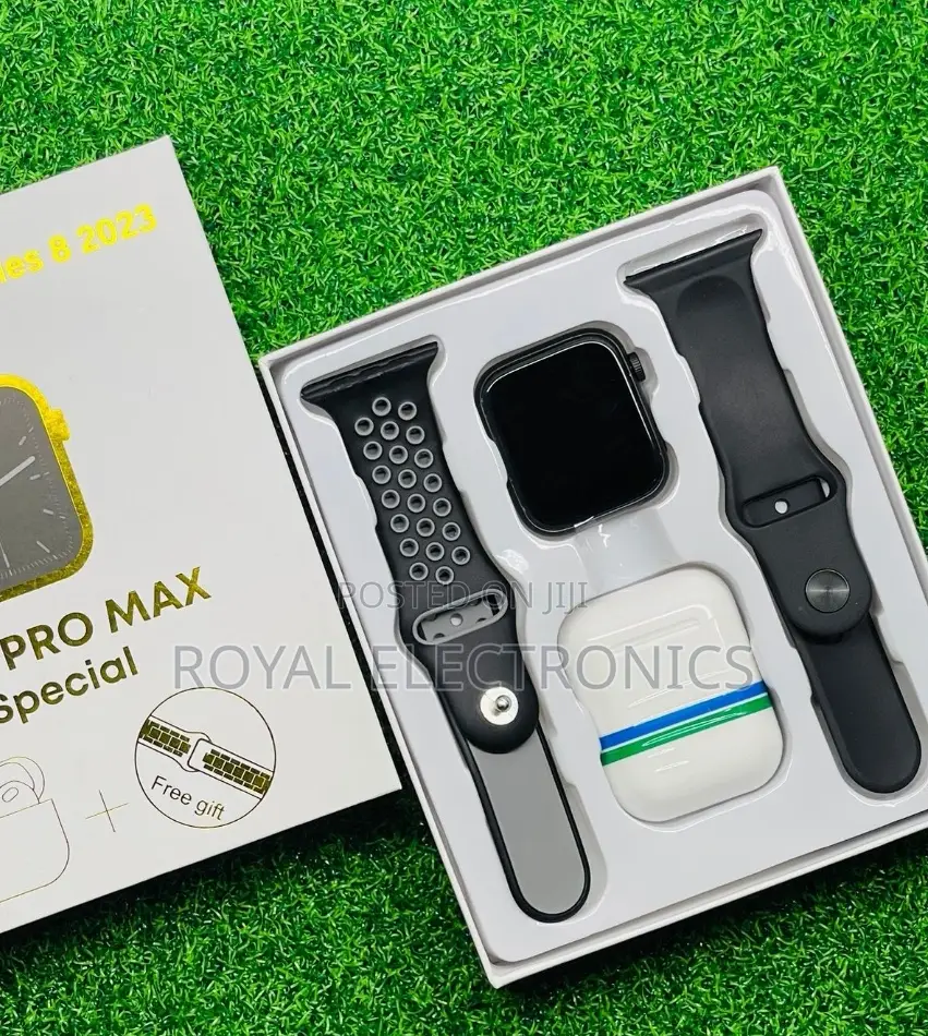 Special Edition ስማርት ሰአት + Bluetooth ኤርፎን + 2 ሲልከን ማሰሪያ