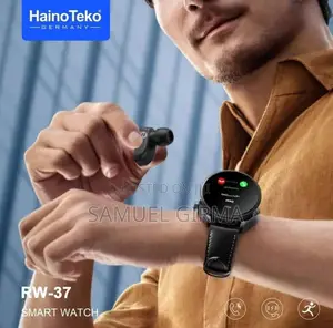 √2in1 Hainoteko Smart Watch With Wireless Earbuds