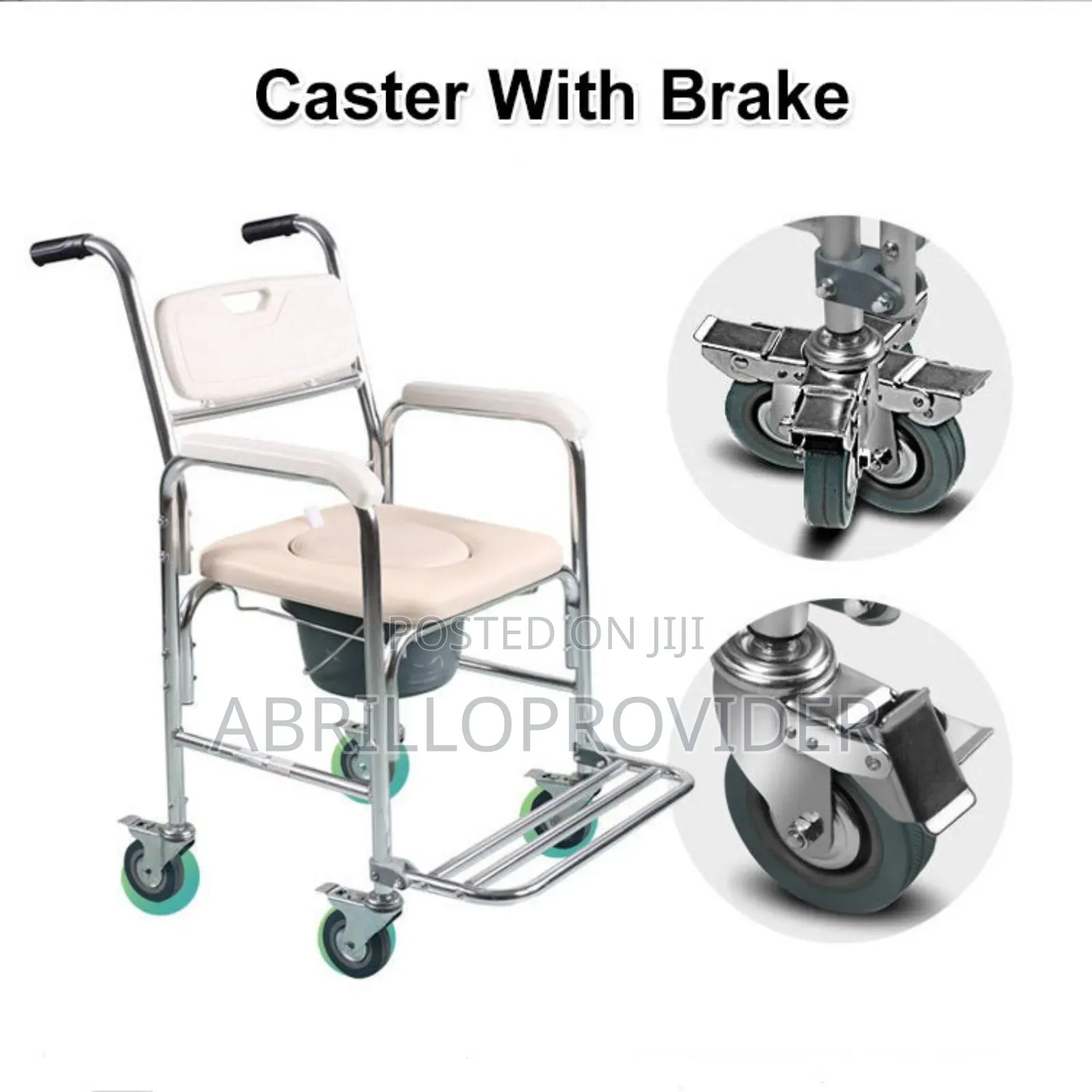 3 in 1 Toilet Chair/Shower Chair/Commode Chair|Folding Chair
