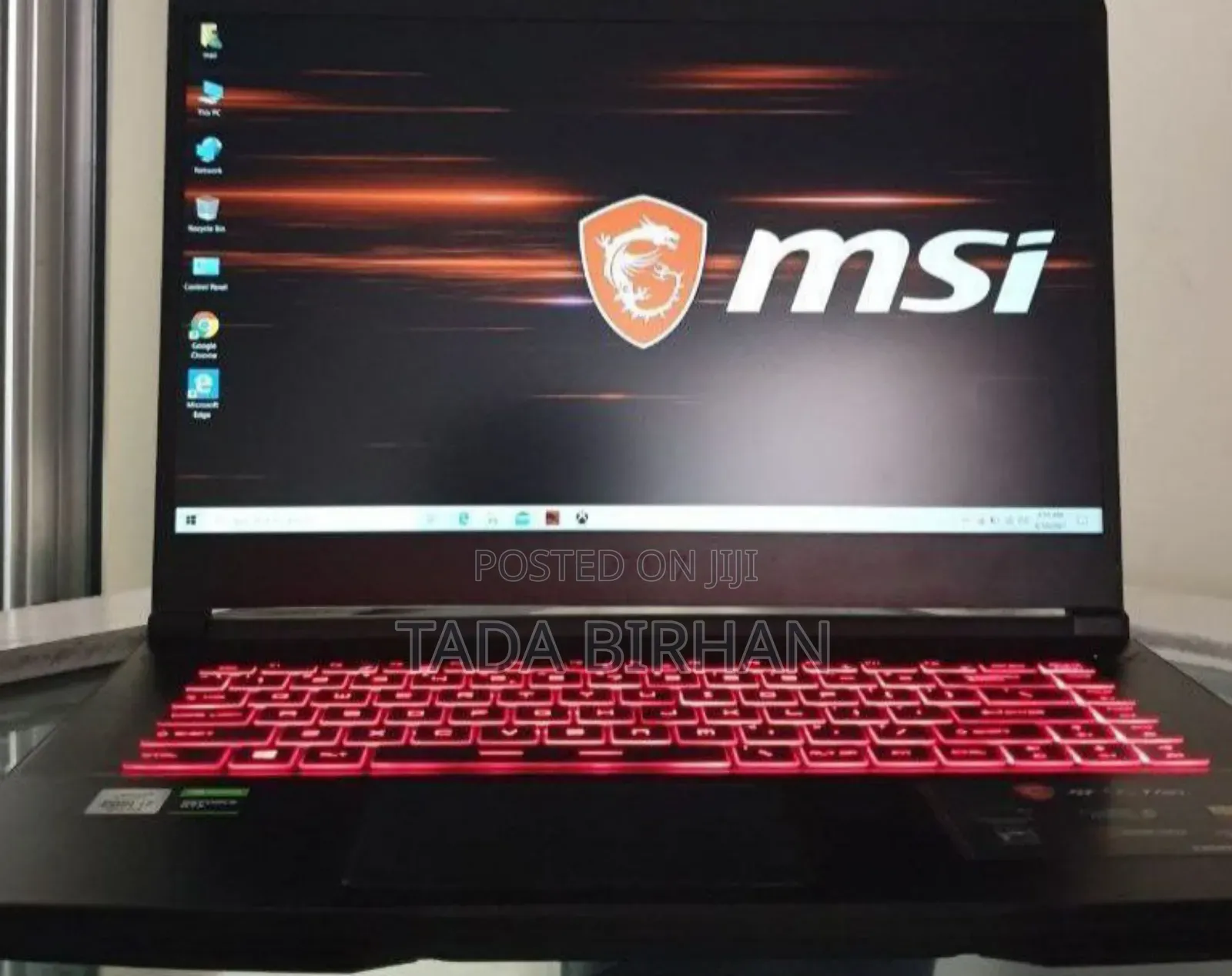 New Laptop MSI GF63 16GB Intel Core I7 SSD 1T