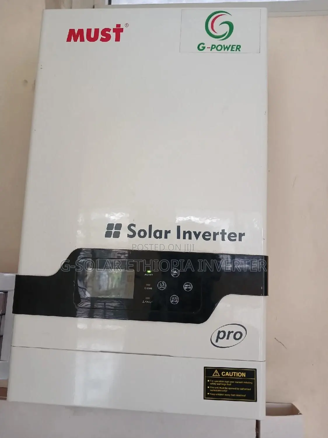 G-Power Solar Inverter and Lithium Ion Battery