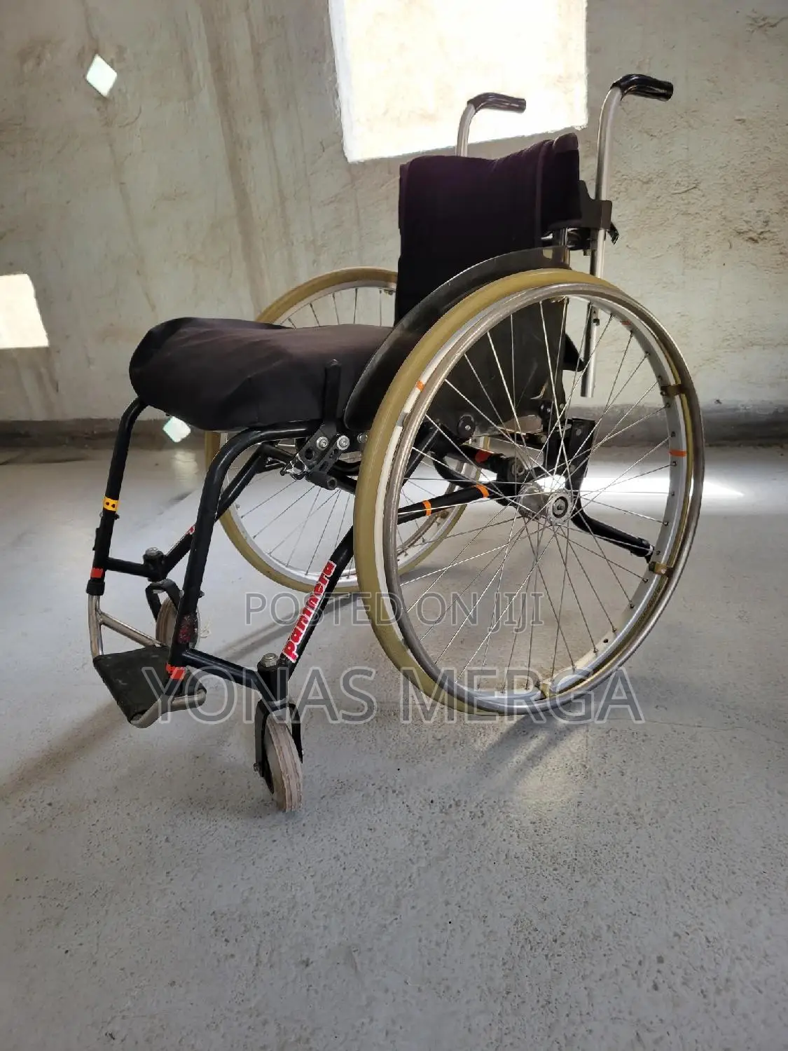 Wheelchair in Ethiopia=Wheelchair in a/a/Wheelchair/ዊልቼር/Use