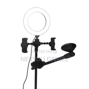 Pro Microphone Stand With Phone Mount