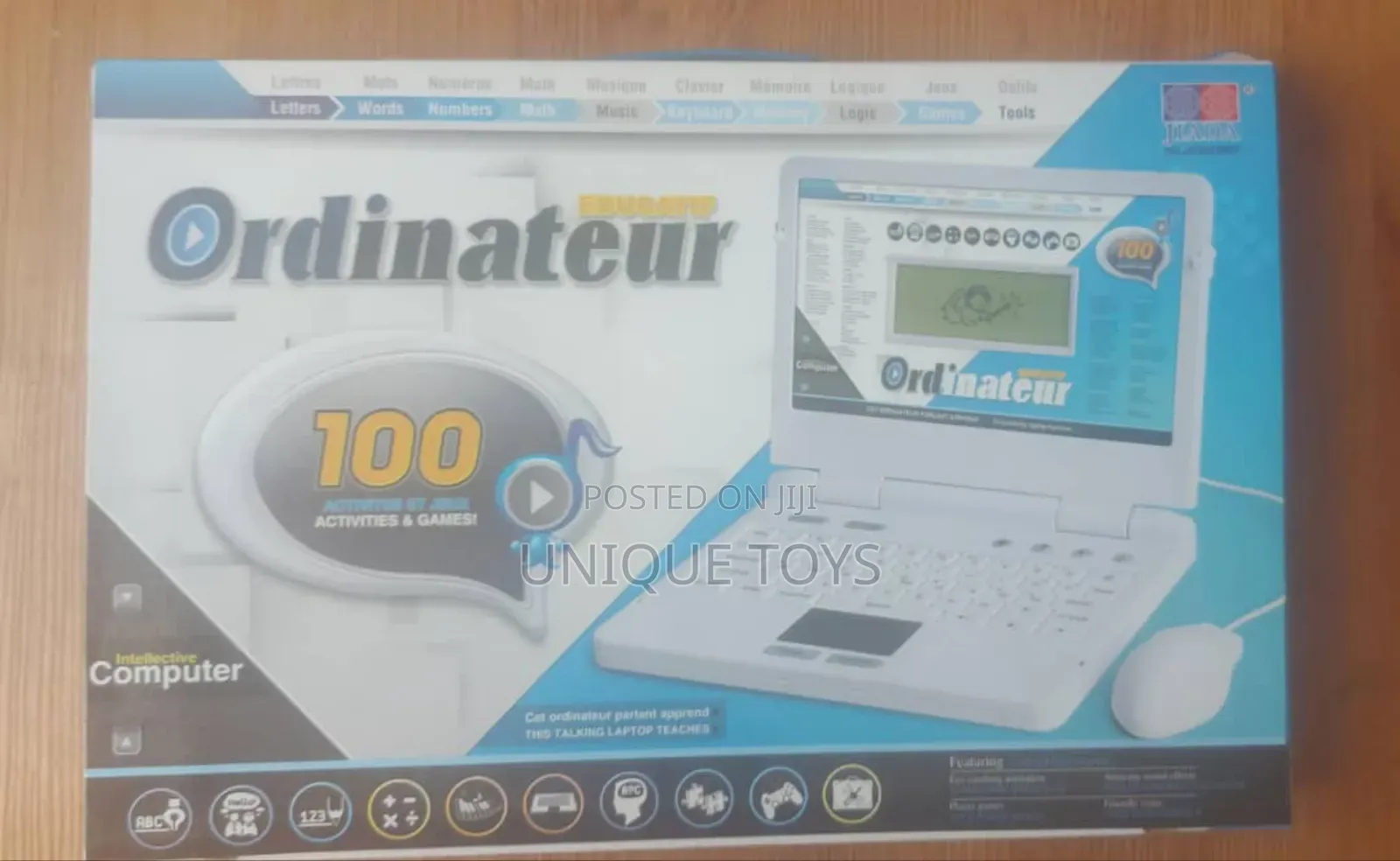 Bilingual Laptop for Children French English