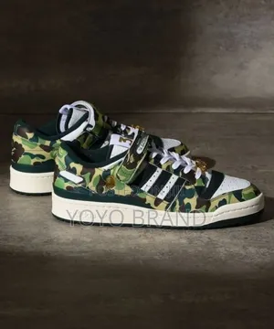 Bapex Adidas Forum 84 Low Fashion Shoes