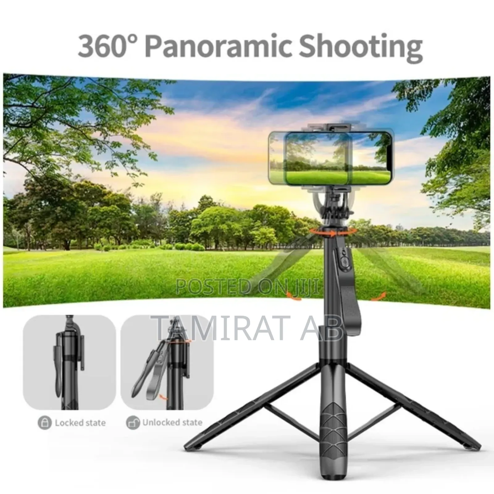 L16 Long Selfie Stick Tripod for Gopro Cameras, Smartphones