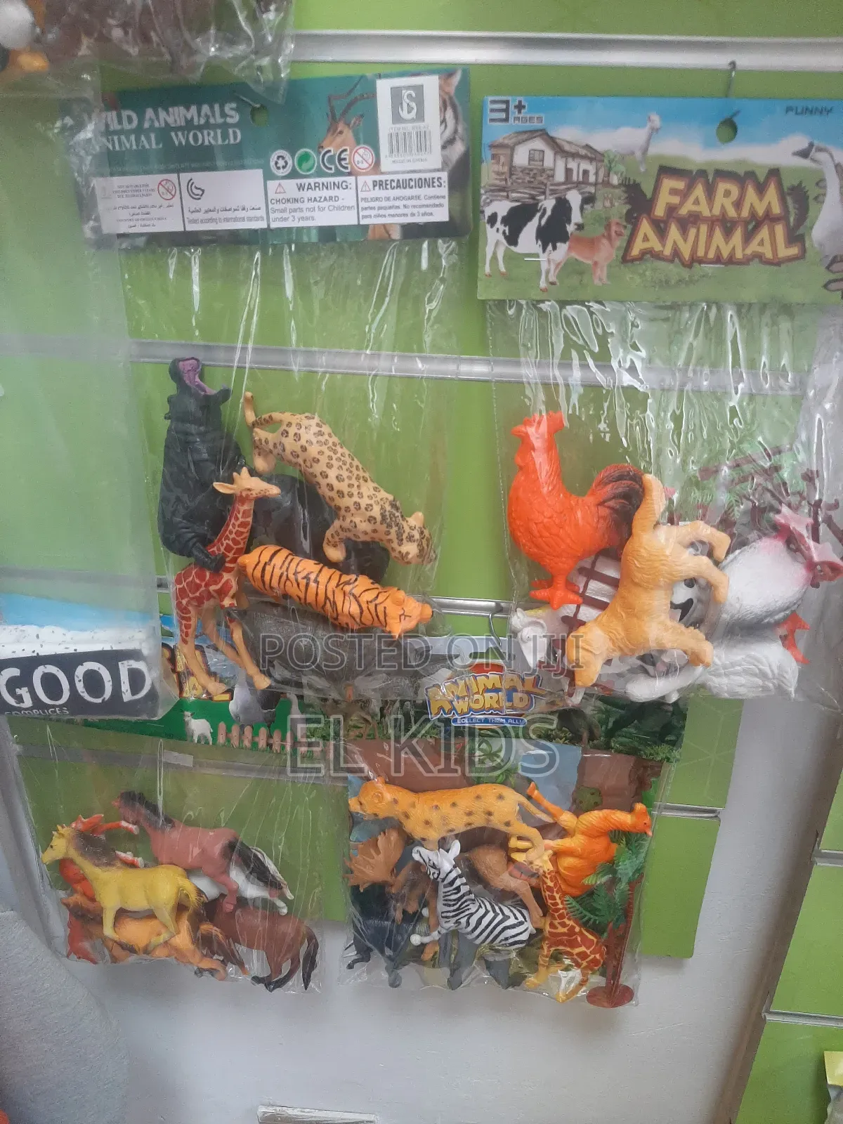 Animal Set Farm and Wild Animal