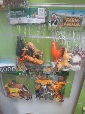 Animal Set Farm and Wild Animal