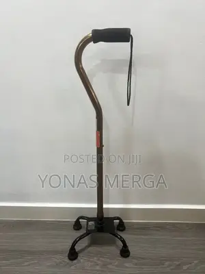 PROMO Left 1 - Quad Walking Stick|\Retractable Walking Stick