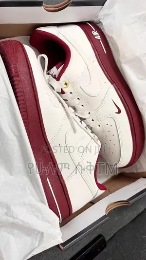Original Nike Air Force 1 Low ‘07 Se “Team Red Sail” Shoes