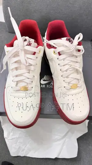Original Nike Air Force 1 Low ‘07 Se “Team Red Sail” Shoes