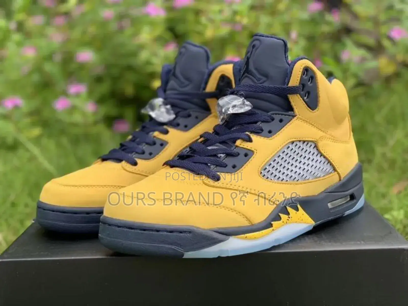 Air Jordan 5 Retro Michigan High Master Quality Luxury Shoes