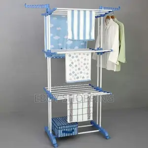 Portable 40kg Capacity Clothes Hanger Stand – Easy Assembly