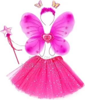 Girls Fancy Fairy Costume Set