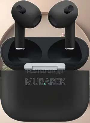 Airpod Pro 3rd Gen in Black Color:Enhanced Clarity