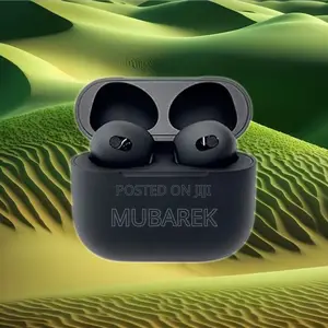 Airpod Pro 3rd Gen in Black Color: Intuitive Controls