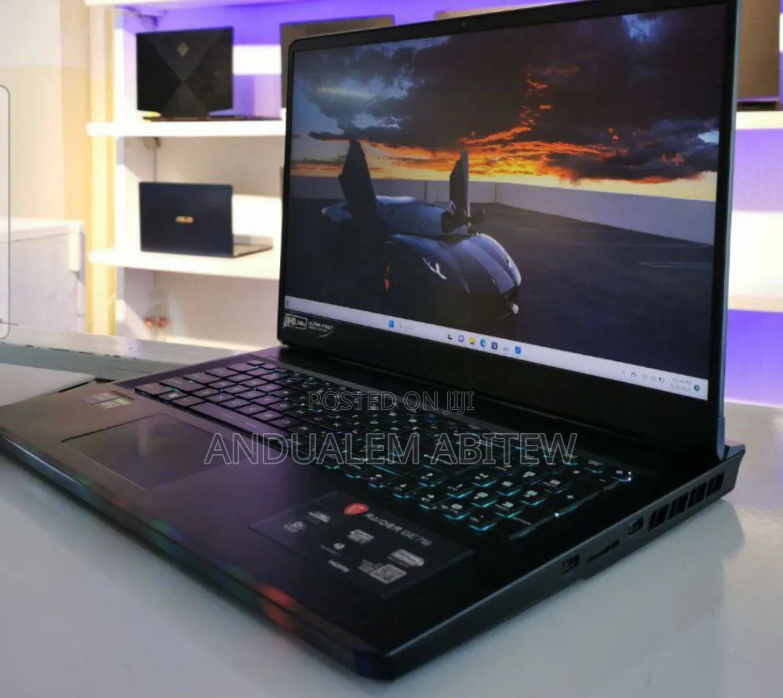 New Laptop MSI GP75 Leopard 32GB Intel Core I9 SSD 2T