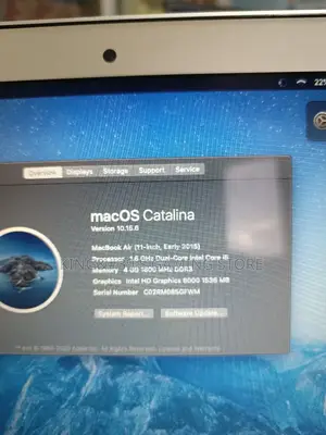 New Laptop Apple MacBook Air 2015 4GB Intel Core I5 SSD 128GB