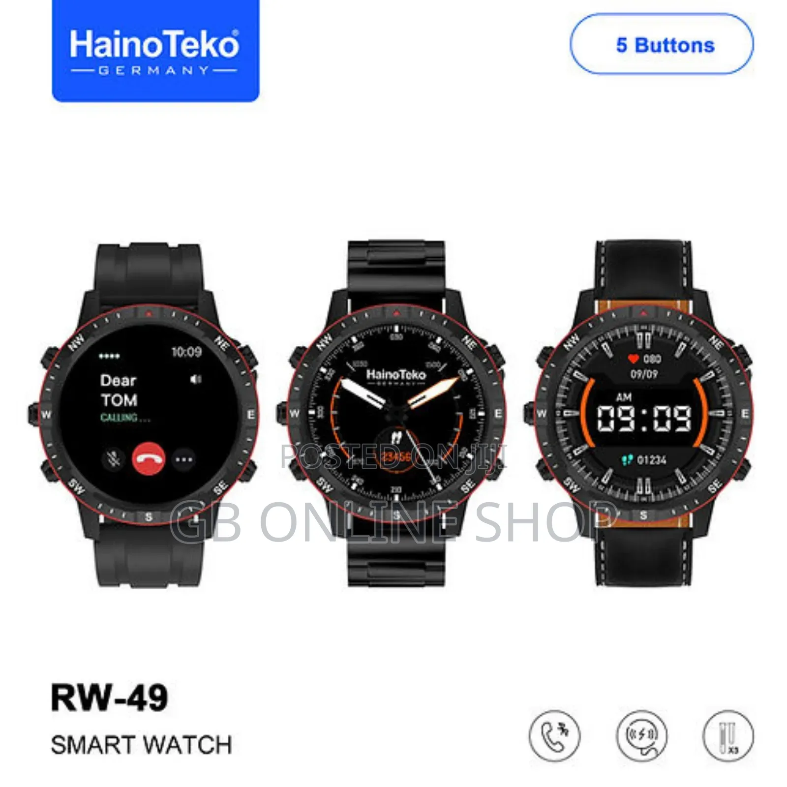 Haino Teko Germany Rw-49 Smart Watch
