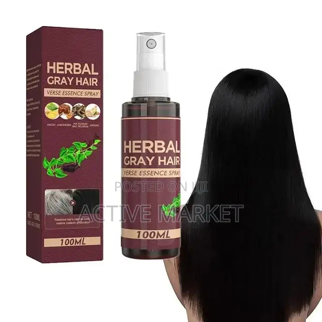 Herbal Gray Hair Spray የሽበት ማጥፊያ
