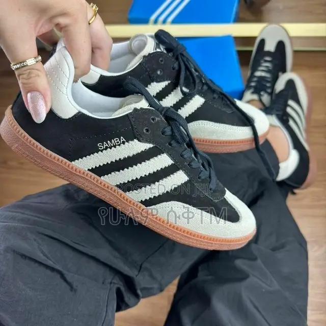 Original Adidas Samba Og ‘Core Black X Wonder White’ Shoes