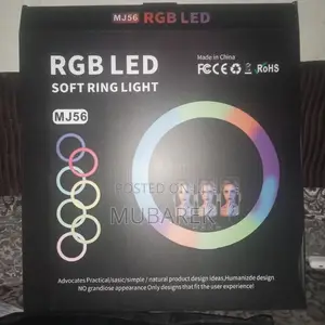 22 Inch RGB Soft Ring Light for Photography