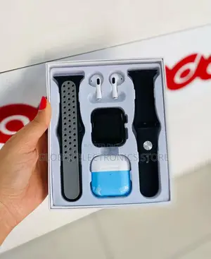 Series 9 Special ብራንድ 1 ስማርት ሰአት + 1 Airpods + 2 ተቀያሪ ማሰሪያ