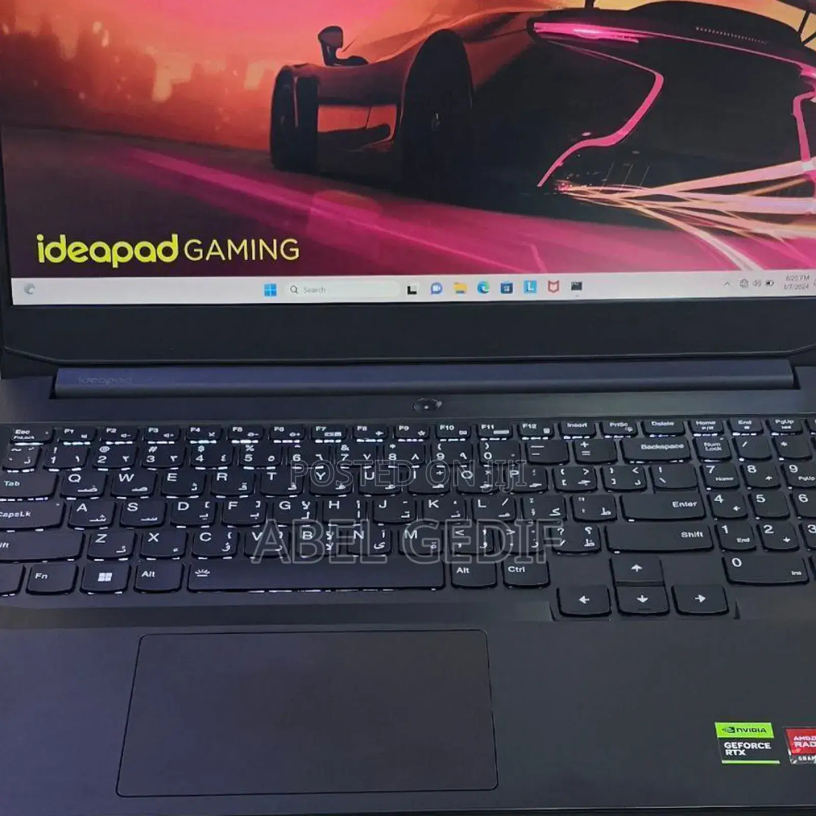 New Laptop Lenovo Ideapad Gaming 3 8GB AMD Ryzen 5 SSD 512GB