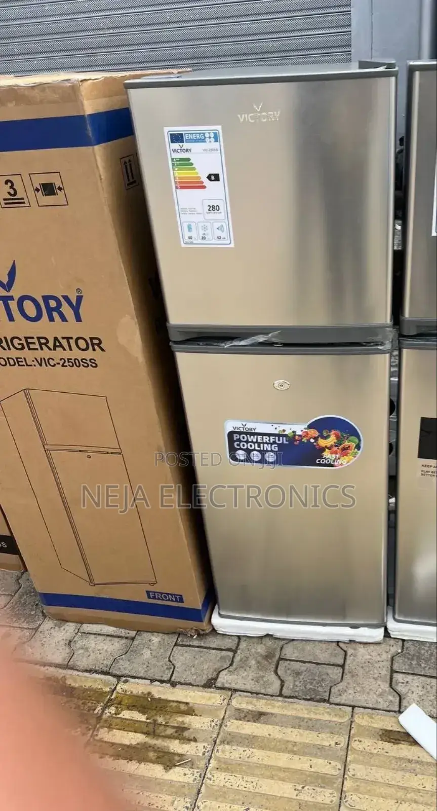 Victory Refrigerator 250s in Ethiopia Delivery