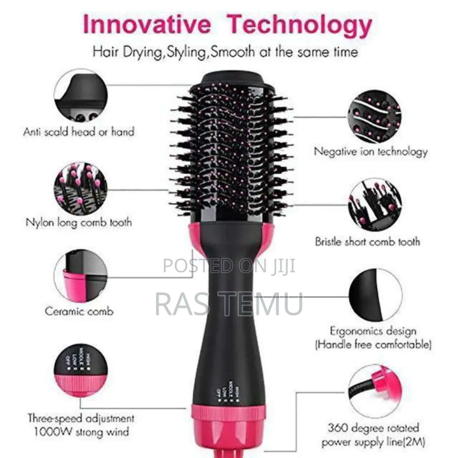 One Step Hair Dryer And Stlyer