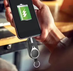 Mini Power Bank (ከቁልፍ መያዣዎ ላይ መንጠልጠል የሚችል ለአያያዝ ምቹ)