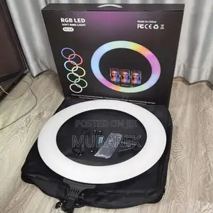 22 Inch RGB Soft Ring Light for Video Recording