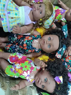 African Black Girl Doll With Dress