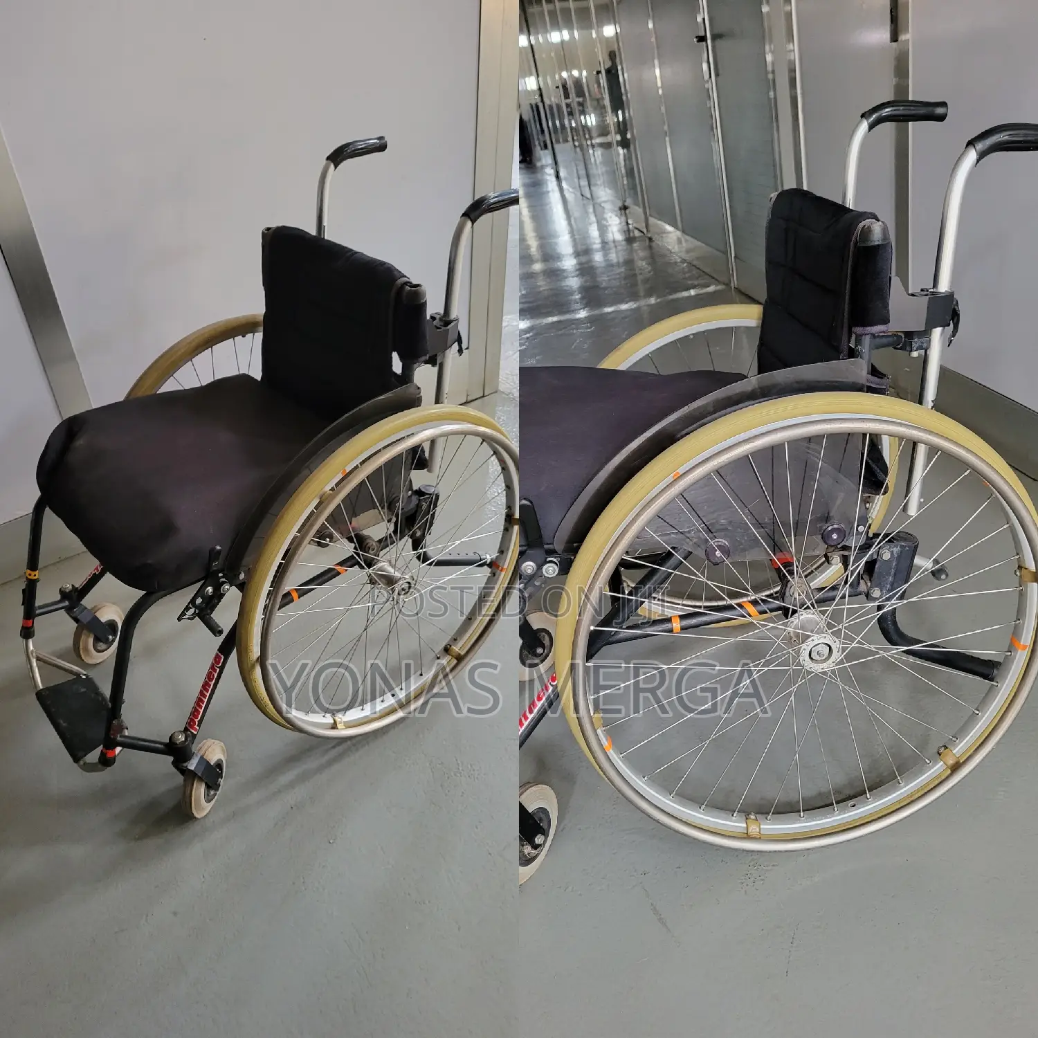 High Comfortable Basic Wheelchair (Mmc/Heavy Duty Wheelchair