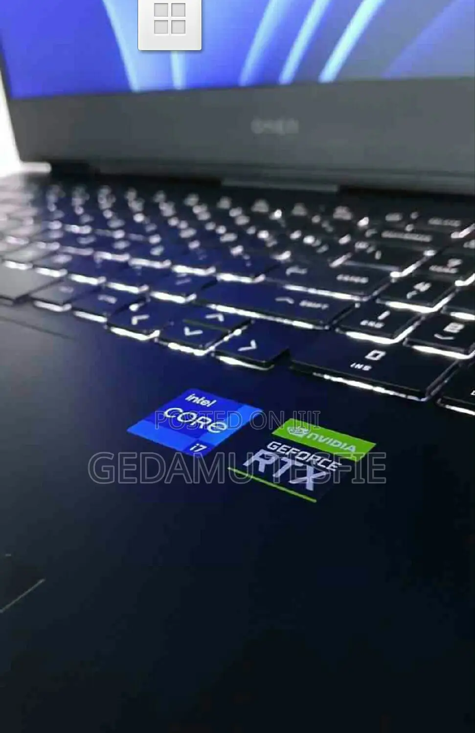 New Laptop HP Omen 16 16GB Intel Core i7 SSD 1T